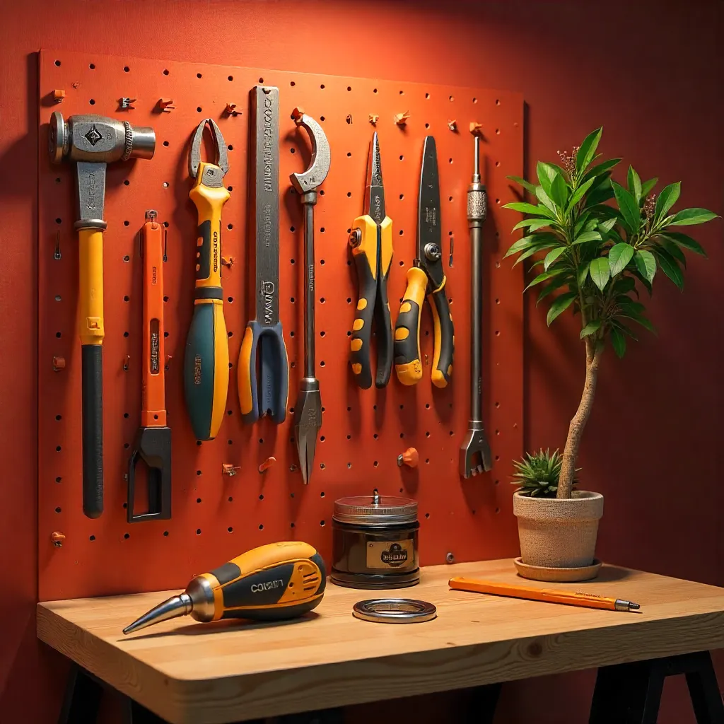 Professional craft tool set with essential implements